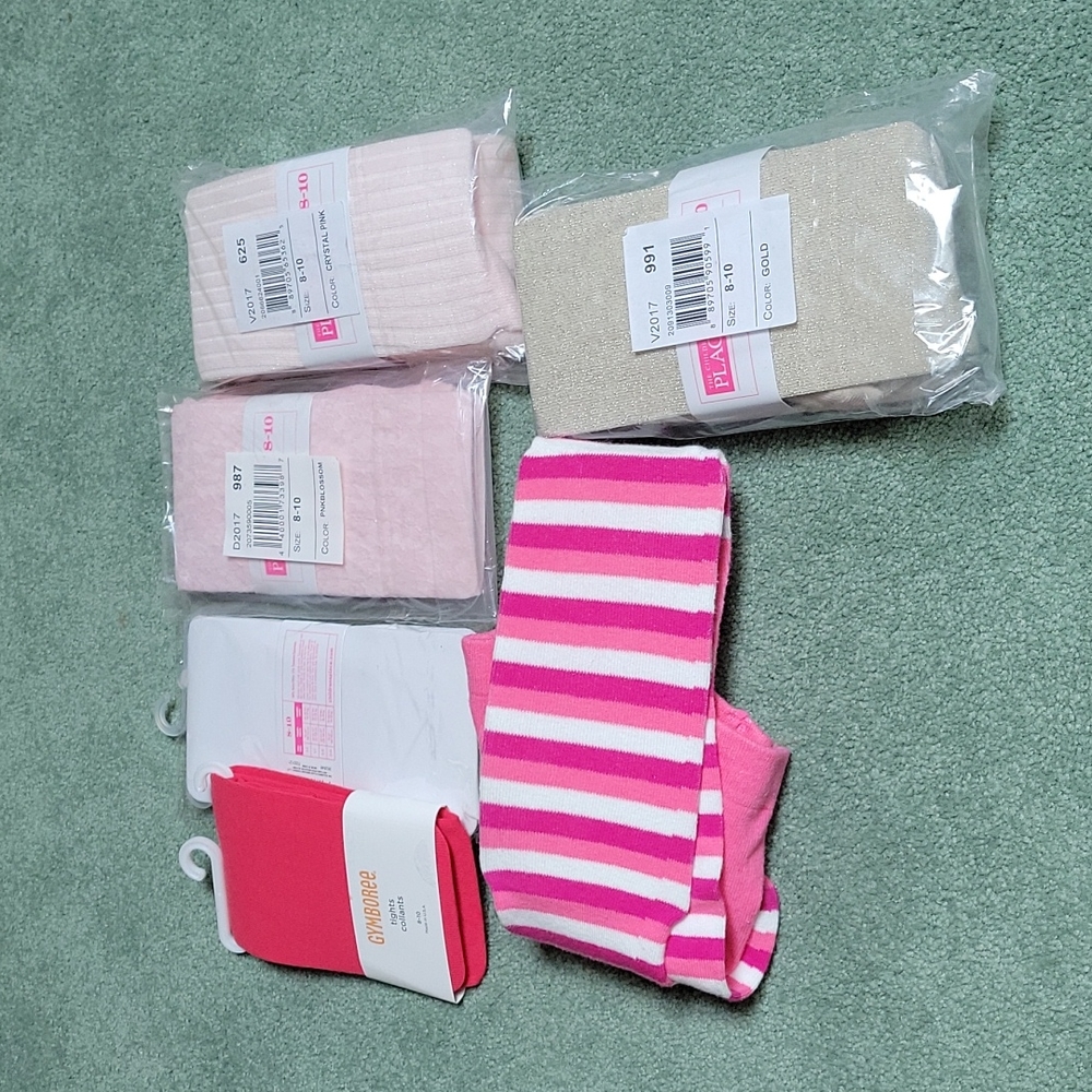 Girls tights size 8 to 10